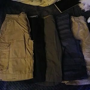 5 cargo shorts.
